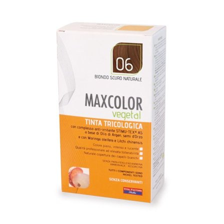 Maxcolor Vegetal Tinta 06 Biondo Scuro Naturale 140ml
