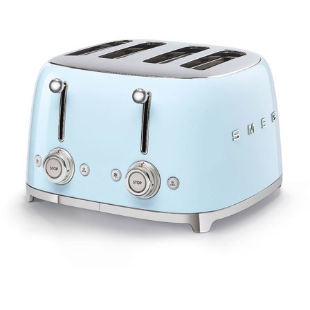 Smeg TSF03 Brødrister pastelblå - Pastel blå | KitchenOne
