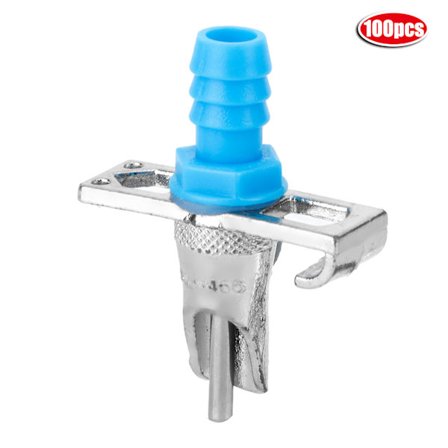 100 stk Kanin Vannmatere Automatisk Drikkeapparat Spene Drikk Utstyr for Husdyr