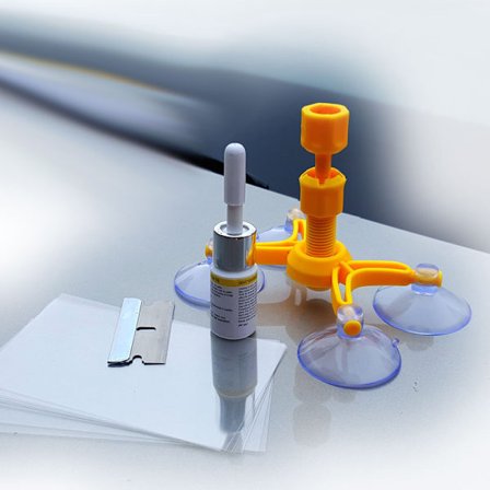 Auton lasin korjaustyökalu Ikkunan työkalu Auton tuulilasin korjaussarja Kiillotus