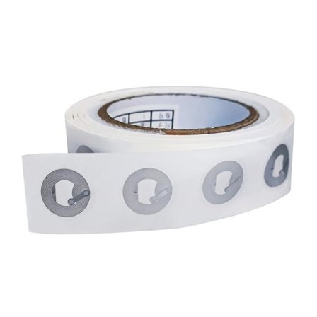 10-pak NFC-klistermærker med NTAG213-chip 25 mm