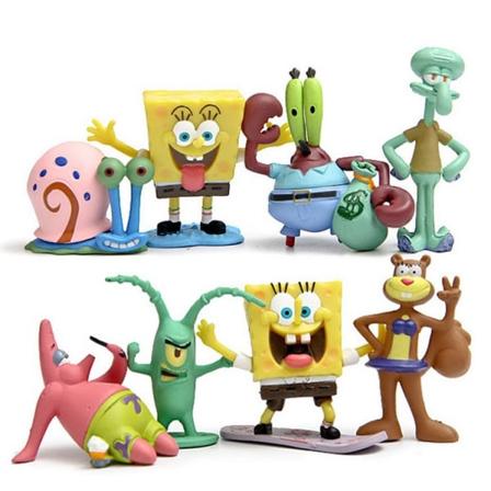 Spongebob-kuutiot 8 kpl/setti