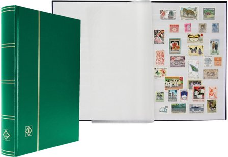 BASIC indstiksbog - A4 - 64 hvide sider - Grøn - Leuchtturm