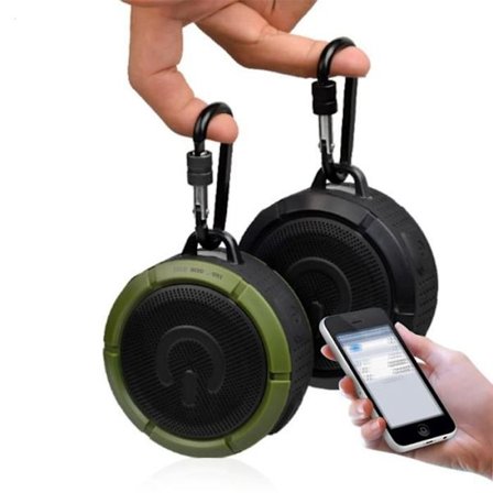 Bluetooth-högtalare - LUNAVO - Bärbar - Vattentät - 3D Surround - 360 grader bas