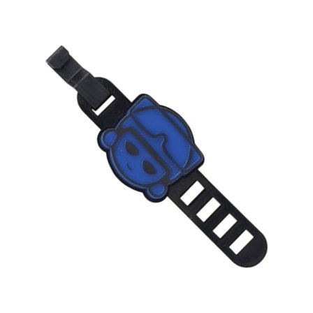 Kreativ Tecknad Cykel Säkerhetsvarningslampa USB Uppladdningsbar Cykel Bakljus Vattentät Cykel Baklykta