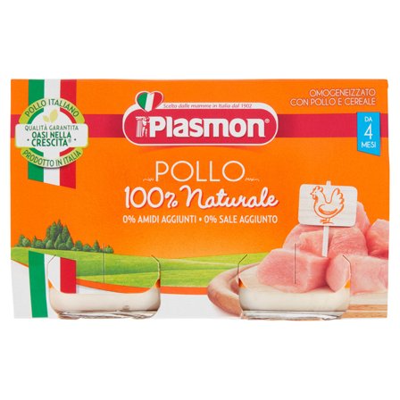 Plasmon Omogeneizzato Pollo 2x120g
