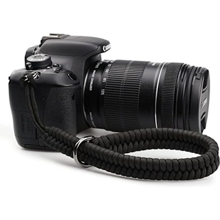 Kamerarem, 35cm flettet paracord kamerarem, hurtigudløsning