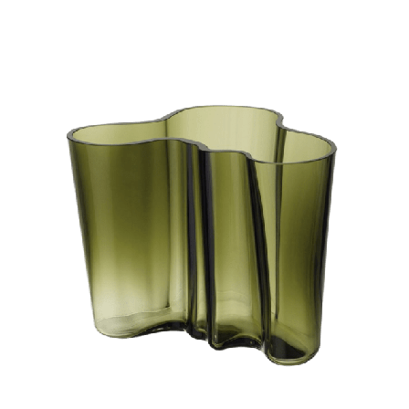 Iittala Vas Aalto 16 cm Dekoration Grön 160MM