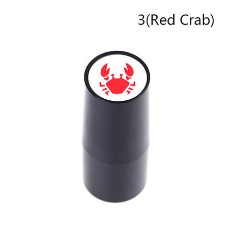 1 stk Golfballstempel Marker Ulike mønstre Hurtigtørkende Langvarig