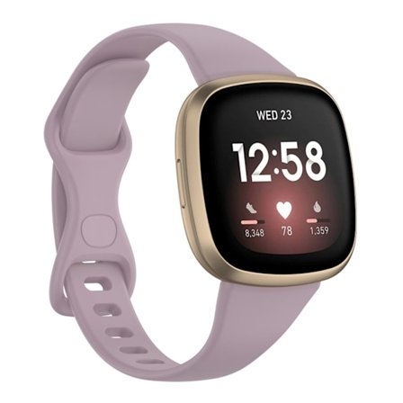 Bekvämt Fitbit Versa 4/ 3 band - Lila