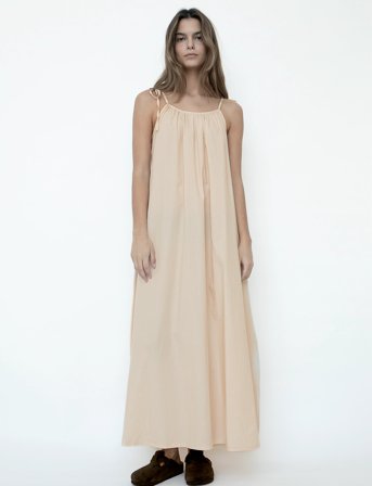 STUDIO FEDER Rigmor Dress - Poplin - Cream - S