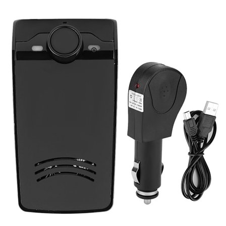 Bil Bluetooth Håndfri Højttaler Kit Solskærm Klip Indbygget Højttaler Auto Musik Afspiller