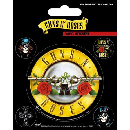 Vinyl Sticker Pack - Klistermärken - Guns N' Roses (Bullet Logo)