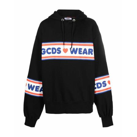 Gcds, Hoodie Zwart, Heren, Maat:M
