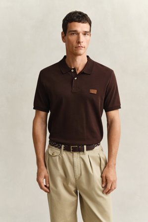 GANT Herren Interlock Poloshirt (XXL) Braun