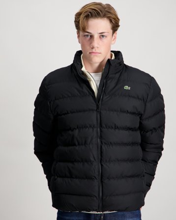 Lacoste LCN LACOSTE MID WT PUFFER Svart Jakker Gutt - Kids Brand Store