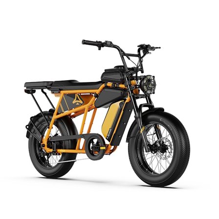 Elektrisk Fatbike QREATE Cavet Air Plus, 250W Motor, 48V 15.6Ah, All Terrain elcykel, upp till 100 km räckvidd