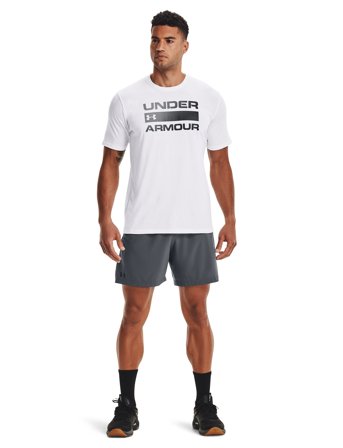 Under Armour Ua Team Issue Wordmark Ss - White - L