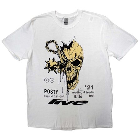 Post Malone Unisex Vuxen Leeds & Reading T-Shirt L Vit