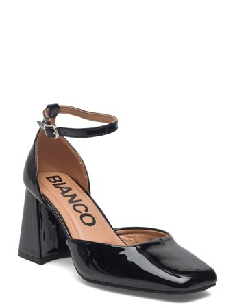 Bianco Biajoyce D'orsay Pump Faux Leather - Black - 37
