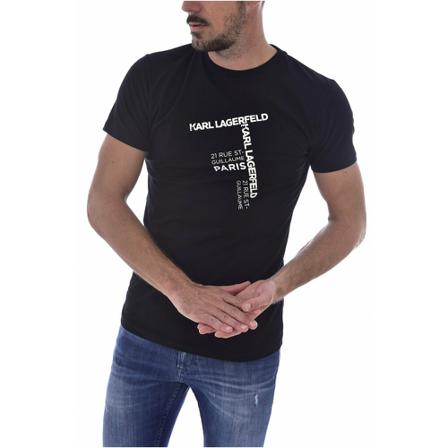 Karl Lagerfeld T-shirt Sort, Herre T-shirts