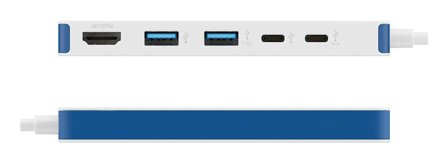 Targus HyperDrive Flex 5 Port USB-C Hub Blue