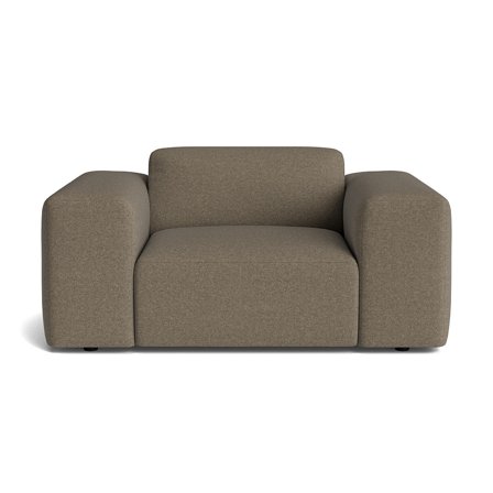 Soma Sessel Aurora Braun Modern 75cm Breit mit Nozag-Federn und hochwertiger Polsterung für maximalen Komfort im Wohnzimmer Design Sessel.