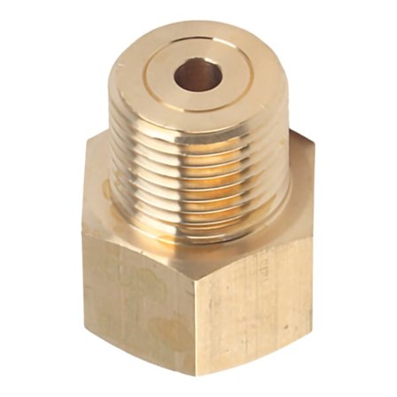 CO2 Cylinder Tank W21.8 CGA320 Adapter Konverter til Akvarium Fisketank