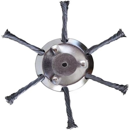 Gresstrimmerhode i ståltråd, Universelt hageredskap (Enkel installasjon)