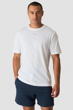 ICANIWILL - Everyday Cotton T-shirt White Snow - Heren - sportkleding van ICIW