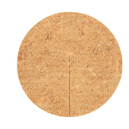 4 stk. kokosmatteplanter, kokosmatte plantebeskyttelsesdisk, kokosfibermulchmatte, beskyttelse kompatibel med potteplanter (30 CM)