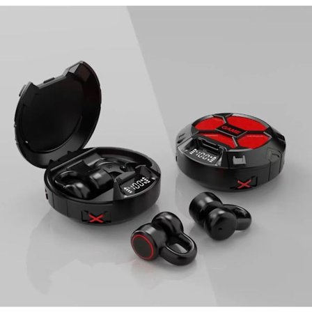 Sann trådlösa Bluetooth-hörlurar K23 Öronklämma Bluetooth 5.3 med batteridisplay