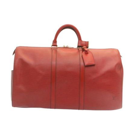 Louis Vuitton Vintage, Pre-owned Keepall 50 Rood, Dames, Maat:ONE Size