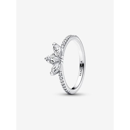 Pandora - Sparkling Herbarium Cluster Ring - Sterling silver