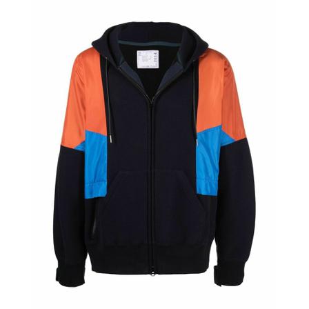 Sacai, Light Jackets Blauw, Heren, Maat:M