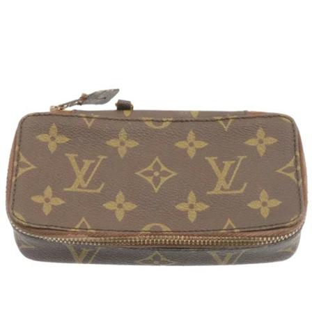 Louis Vuitton Vintage, Pre-owned Canvas pouches Bruin, Dames, Maat:ONE Size