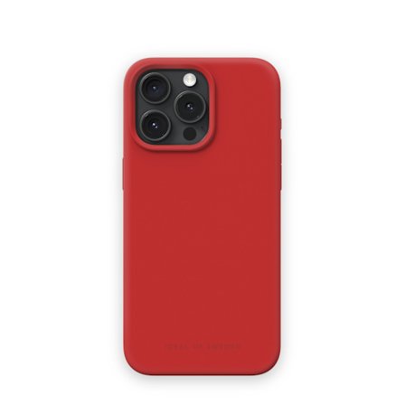 Silicone Case MagSafe iPhone 15 Pro Max Red