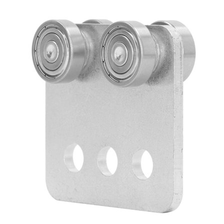 4-hjuls skyvedørtrallemontering med høyt lager og rulle-tilbehør