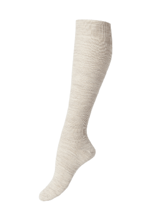 Å WOMAN Ribbade knästrumpor i merinoullmix 39/41