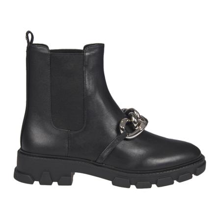 Michael Kors, Shoes Ankle Boots 40F1Scfe 7L001 Zwart, Dames, Maat:41 EU,rubber