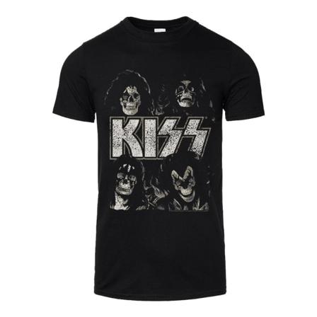 Kiss Skulls T-Shirt Black M