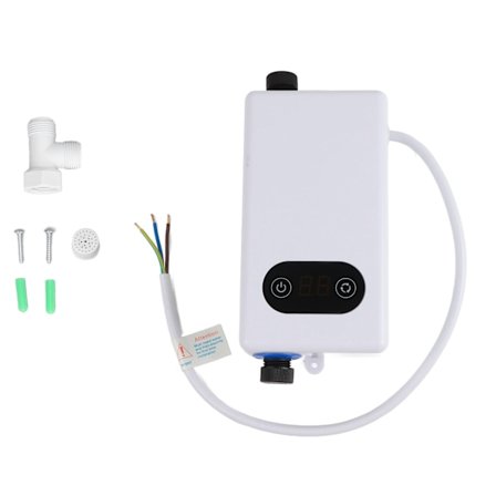 Omedelbar elektrisk varmvattenberedare med minnesfunktion Frekvensomvandling konstant temperatur vattenuppvärmningsmaskin 220V 3400 W