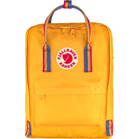 Fjällräven Kånken Rainbow everyday backpacks Yellow OneSize