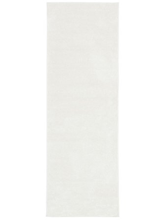 Indoor/Outdoor Rug Plain (Single Colored) Washable Small Anna - White 80X200 Scandinavian Style