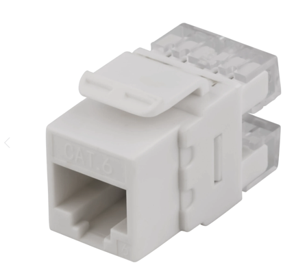 Deltaco UTP Cat6 keystone connector