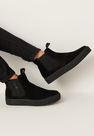 Canada Snow Mount Verm Suede Black Klær