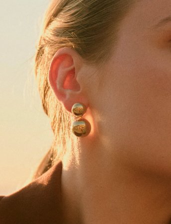 Edblad Sphere Earrings S Gold - Gold - ONE SIZE