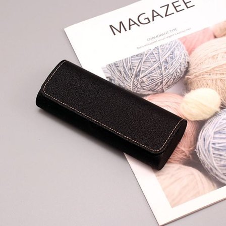 Brilleetui Bærbart Læder Brilleetui Læsebriller Myopi Brilleetui