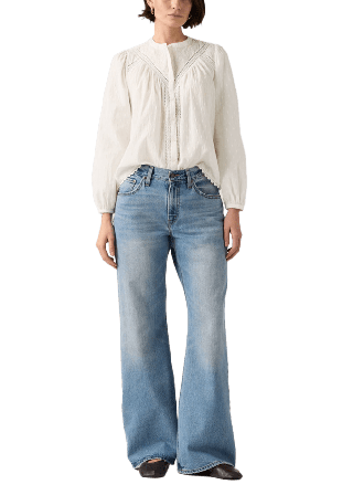 Levi's Loose Boot Jeans Dam Blå W26/L29