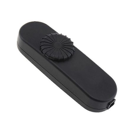 LED Lysdæmperkontakt Fuld Rækkevidde Drejelysdæmperkontakt Inline Lampekontakt kompatibel med 220V Bordlampe / LED Lampe / Halogenpærer